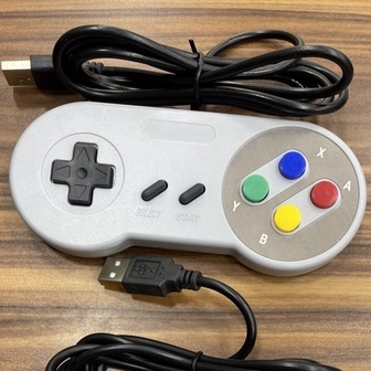 Joystick Controle USB Super Nintendo snes para pc Mac Linux Raspberry