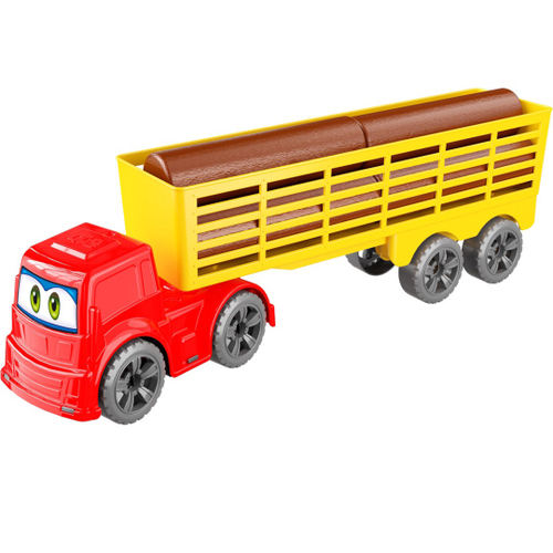 Carreta Lona 6 Eixos Brinquedo Infantil