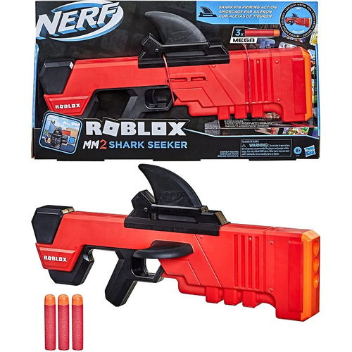 Lança Dardo Nerf Mega Big Shock Nerf Vermelho