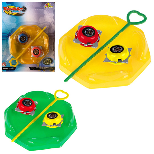 PIAO COM LANCADOR BEYBLADE E ARENA - NQ91619BC - Top Brasil Presentes