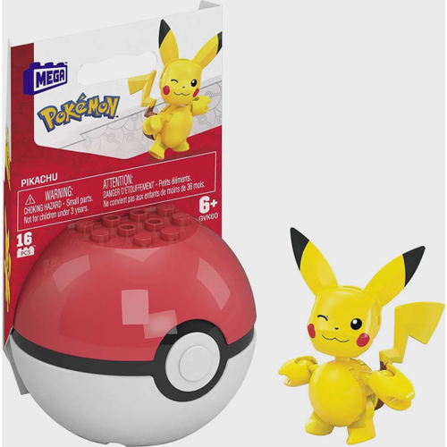 Mattel - Pokemon - Mega Construx Pokémon Pikachu conjunto de construção de  figura ㅤ, OUTRAS CONSTRUÇÕES