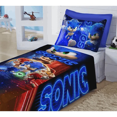 Jogo decorativo menino sonic