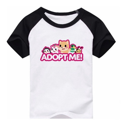 Camiseta blusa preta infantil roblox menina - Camiseta Infantil