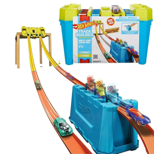 Pista de Percurso HOT Wheels TRACK Builder KIT Loop Infinito