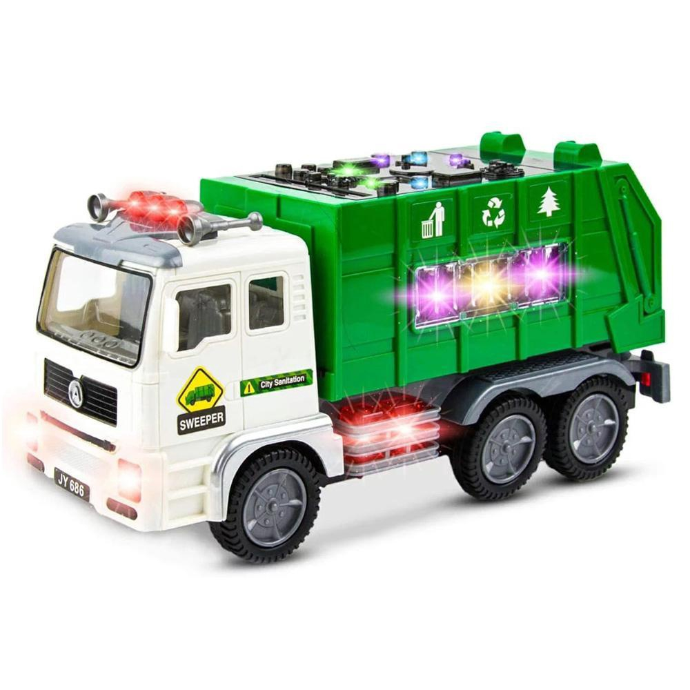 Carro Caminhão De Bombeiro Brinquedo Infantil Com Luz E Som