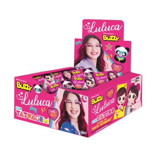 Chiclete Luluca sabor tutti frutti caixa com 400g - Buzzy - Drogarias  Pacheco