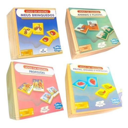 Dama e Trilha - Estojo de Madeira - 4Kids Brinquedos Educativos