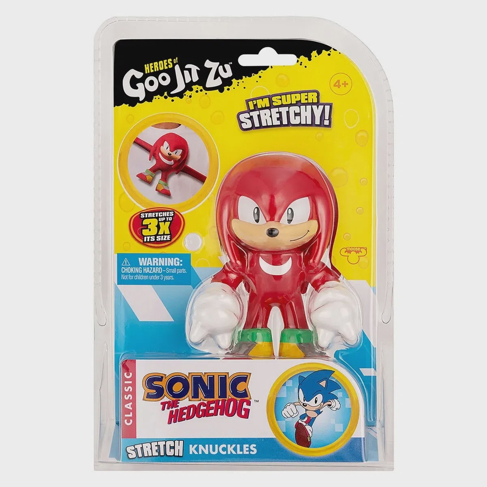 Boneco Sonic The Hedgehog: Herois de Goo Jit Zu