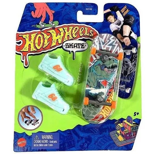 Hot Wheels Fingerboard Skate De Dedo Profissional Tênis