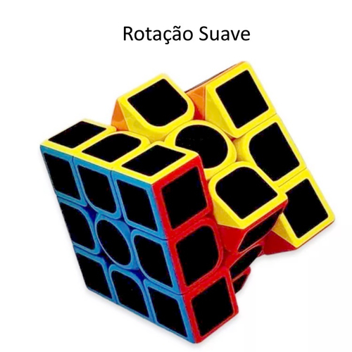 Cubo Mágico 3x3 Carbono Moyo