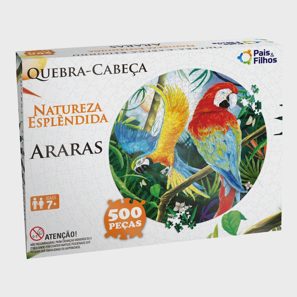 Quebra-Cabeca Natureza 50 Pecas em Promoção na Americanas