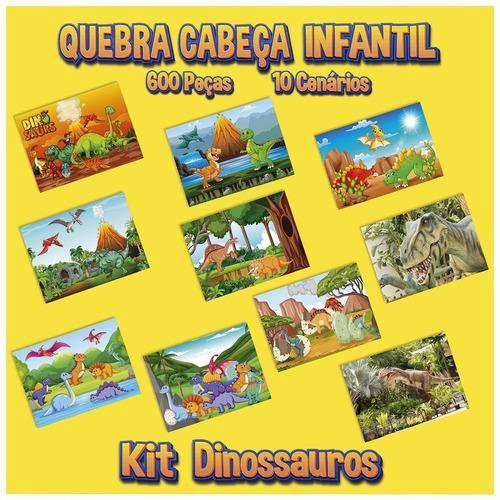 Kit Quebra Cabeça Infantil - 60 Peças - Akikola