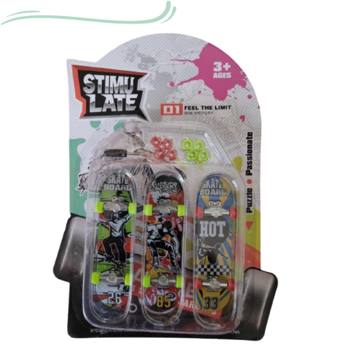 Melhor Kit de Skate de Dedo Profissional - Inove Fingerboards 