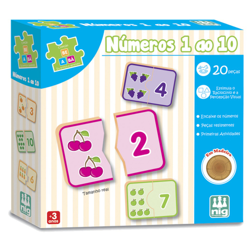 Jogo Números Contas de Matemática. Brinquedos Educativos