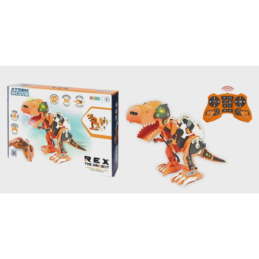 Dinossauro Robô Xtrem Bots - Rex Dino Bot - Fun na Americanas Empresas