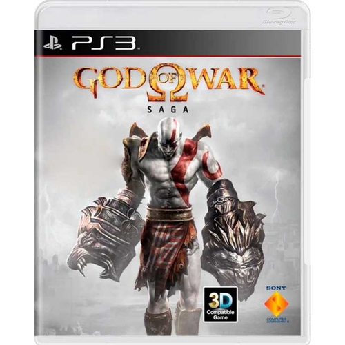 Jogo God of War Saga- Deus da Guerra Saga- Playstation 3 - PS3 - Play 3  mídia física original