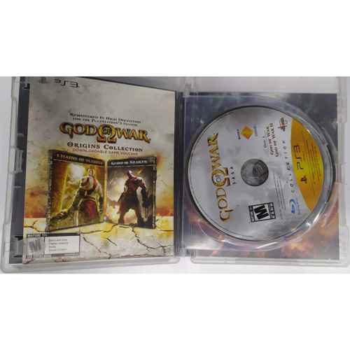 Jogo Sony 3d God Of War Saga 3 Games Em 2 Discos Para Ps3 em Promoção na  Americanas