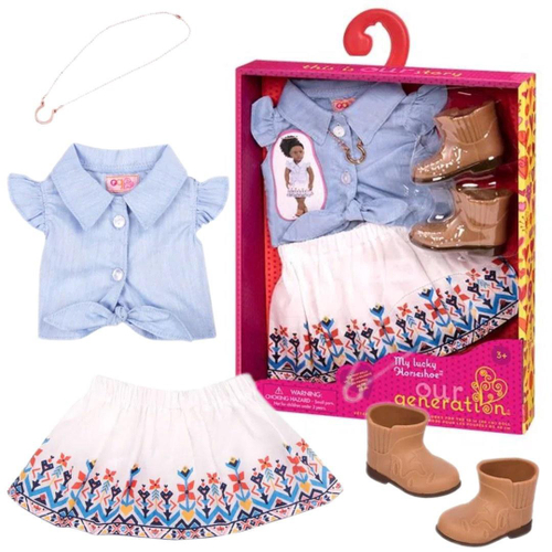 Kit Roupa De Boneca Our Generation - Conjunto Masha em Promoção na  Americanas