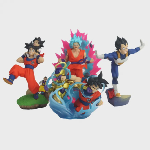 Dragon Ball Z Coleção Z Anime 6 personagens 10cm em Promoção na Americanas