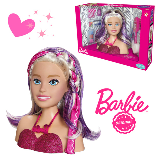 Boneca Barbie Extra Busto Moda Maquiar Fala 12 Frases Mattel