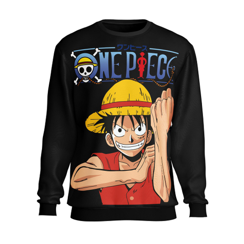 Camiseta Infantil T - One Piece Monkey D Luffy Mod 02