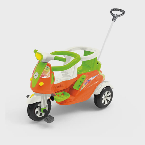 Triciclo Infantil Velotrol Passeio Empurrador 2 em 1 Importway