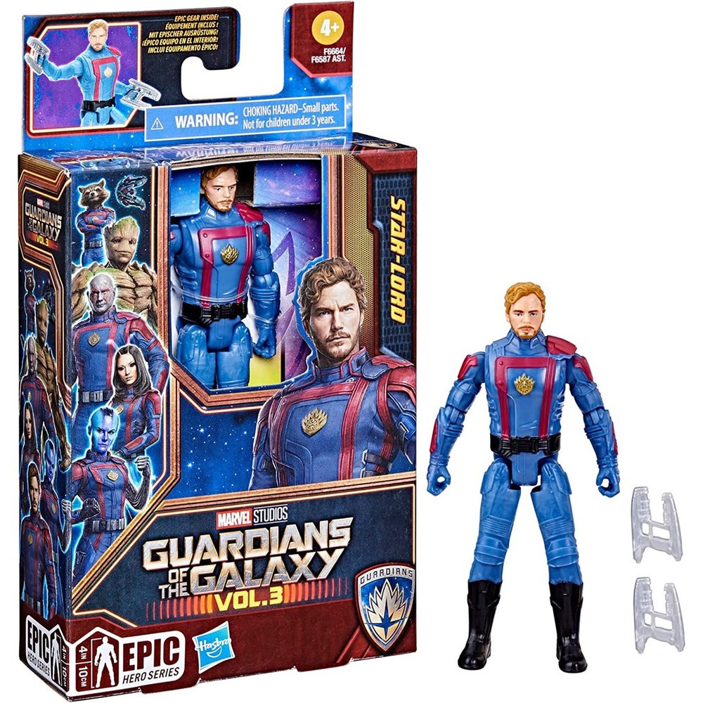 Boneco Star Lord Guardiões da Galáxia Rapid Revealers A7912 - Hasbro com o  Melhor Preço é no Zoom