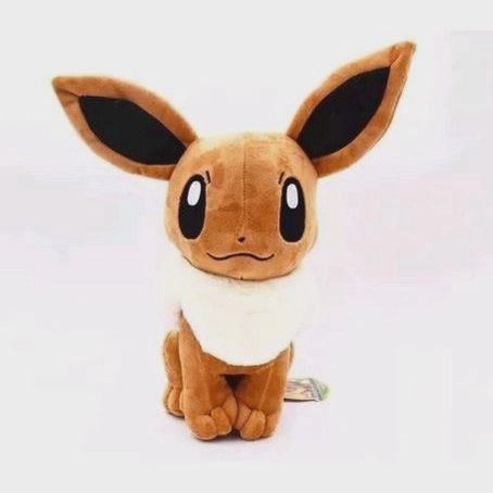 Jolteon Evoluções Evolution Eevee Pokemon Pelúcia 17cm