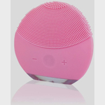 Esponja Elétrica Facial Massageadora Recarregável - Rosa Claro