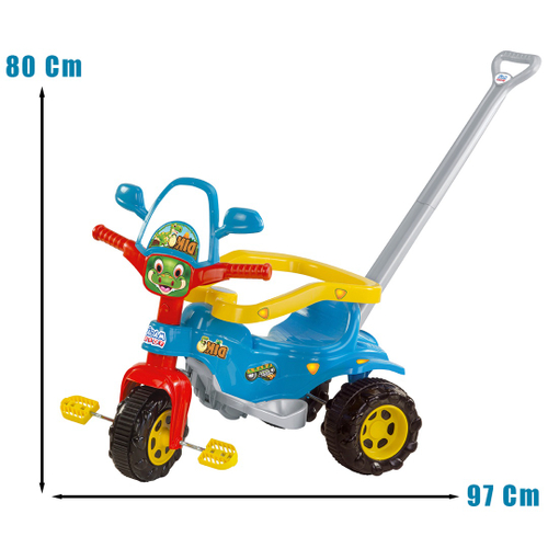 Triciclo Velotrol Infantil Bebe Motoca Menino em Promoção na Americanas