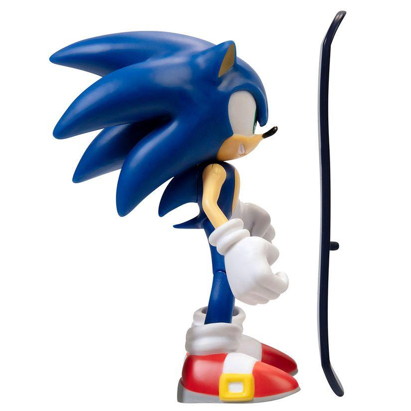 Boneco Sonic Metal - Sonic The Hedgehog - Sega - Fun