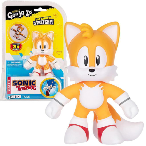 Boneco Sonic - Azul, Amarelo, Preto, Vermelho e Rosa - 14cm