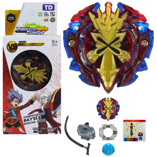 Conjunto Beyblade Com Lançador Alta Qualidade