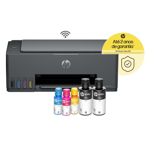 Impressora Multifuncional hp Smart Tank 581 - Imagem 2