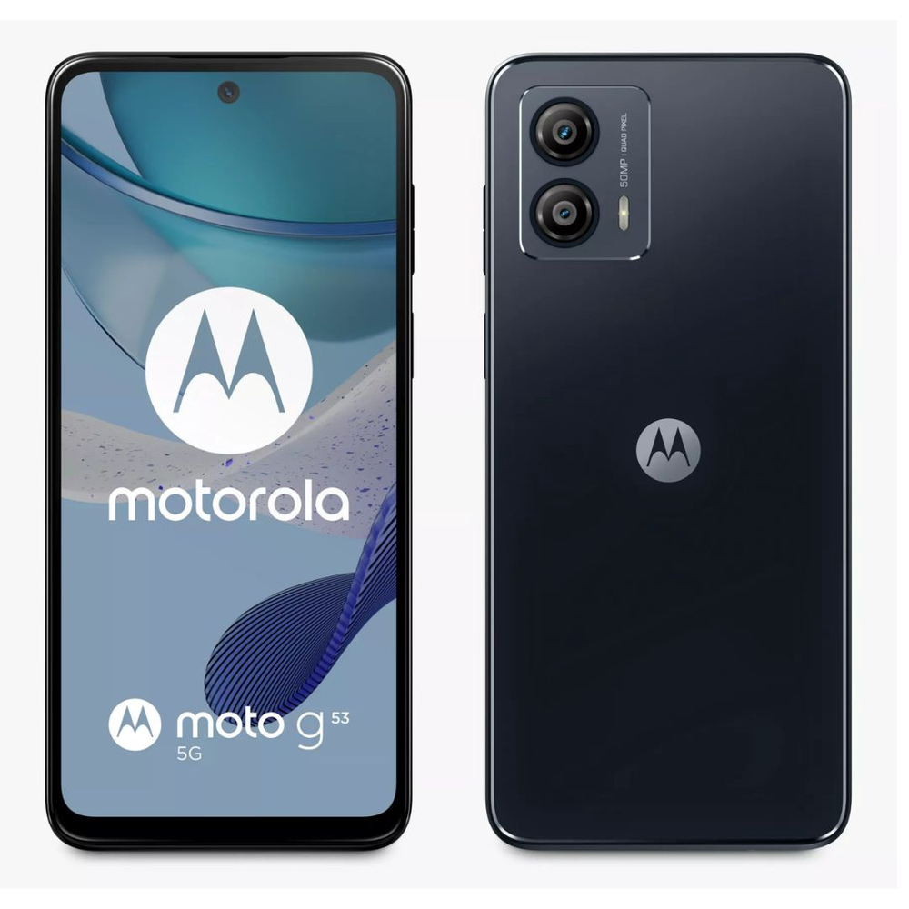 Smartphone Moto G53 Azul Motorola Desbloqueado Display 6,5 ips hd