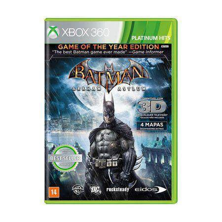 Batman: Arkham Asylum goty Edition Greatest Hits - Ps3 em Promoção na  Americanas