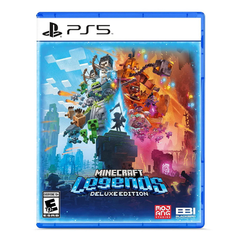 Jogo Minecraft Legends Deluxe Edition Ps5 Midia Fisica