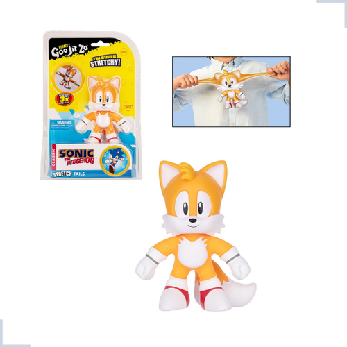 Boneco Tails Estica Brinquedo Heróis Goo Jit Zu Sunny Coleção em Promoção  na Americanas