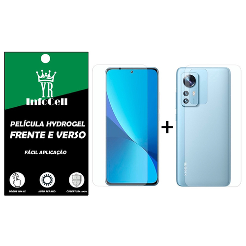 Película Hidrogel HD Verso Para Xiaomi Redmi Note 12s - Global