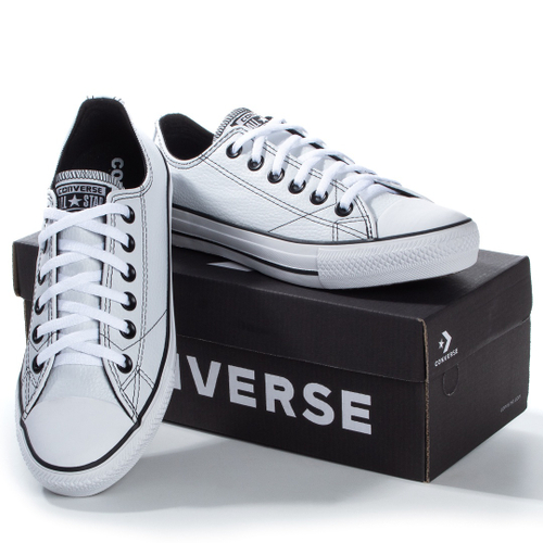 Tênis All Star Masculino Converse Branco no Shoptime