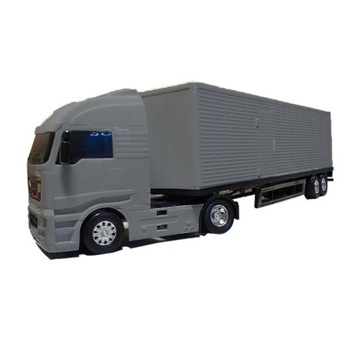 Caminhão Carreta Diamond Truck Baú - 67cm - Roma Brinquedo