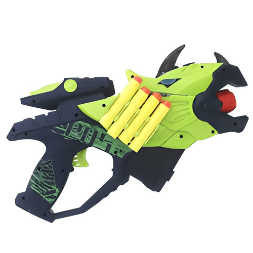 Pistola de Brinquedo Lança Dardos Amarela Supershot Nerf