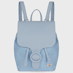 Bolsa Mochila Feminina Cor Azul Alça Ajustável Modelo Tiny da Marca Lefity Menor preço em Bolsa Mochila Feminina Cor Azul Alça Ajustável Modelo Tiny da Marca Lefity