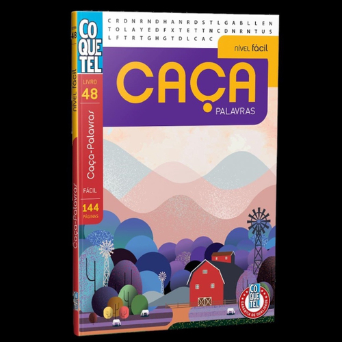 Kit Livro Caça-Palavras Nível Médio/ Difícil Ed.2