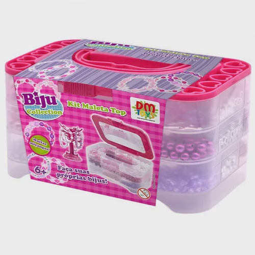 Barbie Miçangas Joalheria Com 400 Peças Fun - F0085-6