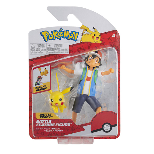 Boneco Pokémon Pikachu Articulado Brinquedo Action Figure no Shoptime