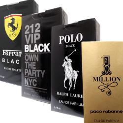 4 X Fragrância 212 Vip Black combo masculino 100ML - mm Story é boa?