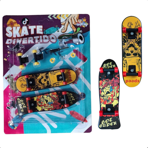 2 Skates De Dedo Fingerboard Radical De Brinquedo Infantil em Promoção na  Americanas