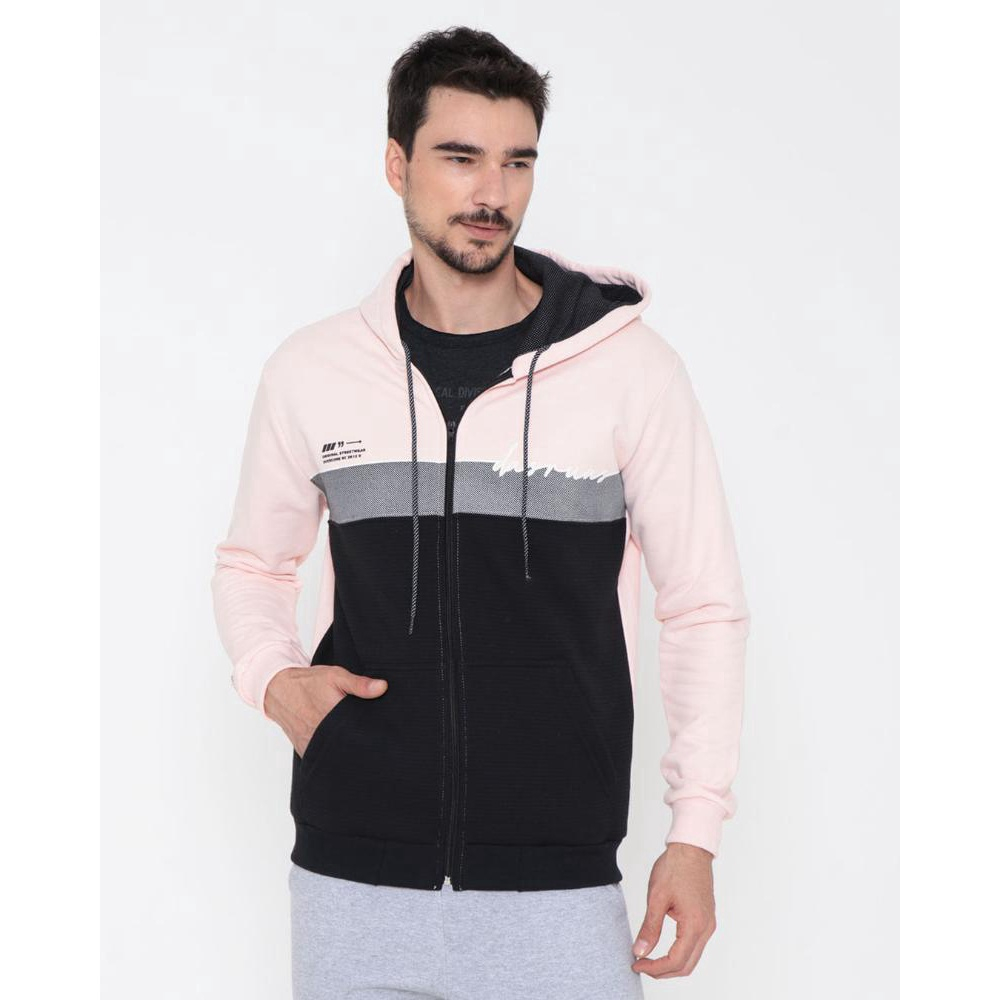 Casaco masculino sales rosa claro