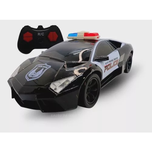 Carro Controle Remoto Cks Toys Polícia Abre Portas - 26 Centímetros -  Recarregável